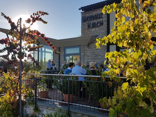 Weingut Kirch Weinterrasse