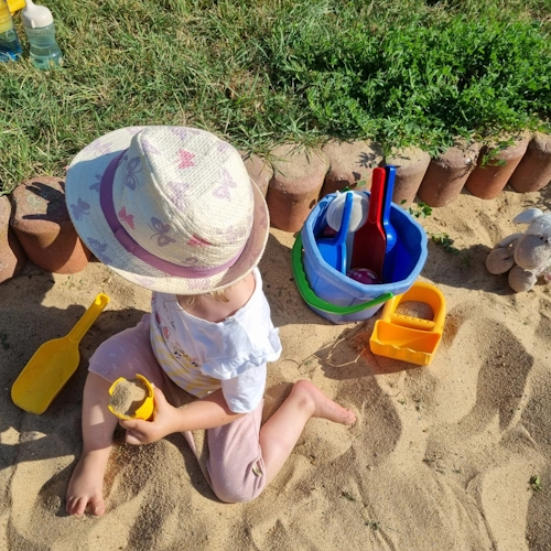 Sandkasten (Foto: Spatz & Bengel)