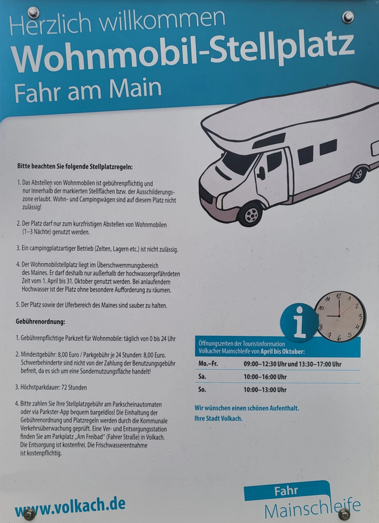 WoMo-Stellplatz Fahr